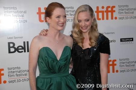 Julianne Moore and Amanda Seyfried | Chloe premiere | 34th Toronto International Film Festival