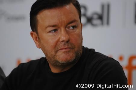 Ricky Gervais at The Invention of Lying press conference | 34th Toronto International Film Festival