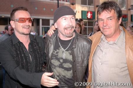 Paul “Bono” Hewson, Dave “The Edge” Evans and Neil Jordan | Ondine premiere | 34th Toronto International Film Festival