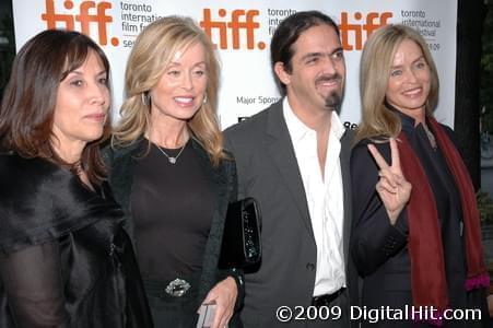 Olivia Harrison, Marjorie Bach, Gian Andrea Gregorini and Barbara Bach | Tanner Hall premiere | 34th Toronto International Film Festival