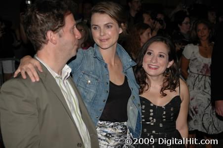 Photo: Picture of Tim Blake Nelson, Keri Russell and Lucy DeVito | Leaves of Grass premiere | 34th Toronto International Film Festival TIFF2009-d5i-0258.jpg