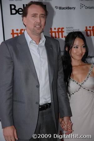 Nicolas Cage and Alice Kim Cage | Bad Lieutenant: Port of Call New Orleans premiere | 34th Toronto International Film Festival