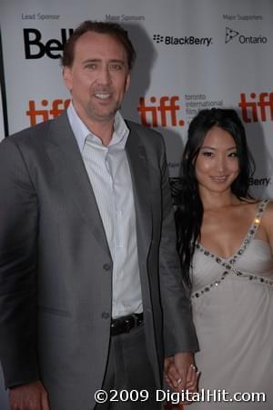 Photo: Picture of Nicolas Cage and Alice Kim Cage | Bad Lieutenant: Port of Call New Orleans premiere | 34th Toronto International Film Festival TIFF2009-d6c-0076.jpg