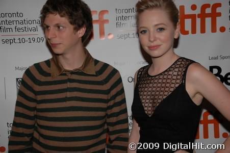 Photo: Picture of Michael Cera and Portia Doubleday | Youth in Revolt premiere | 34th Toronto International Film Festival TIFF2009-d6i-0187.jpg