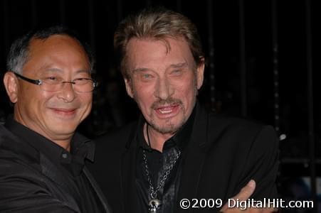 Johnnie To and Johnny Hallyday | Vengeance premiere | 34th Toronto International Film Festival