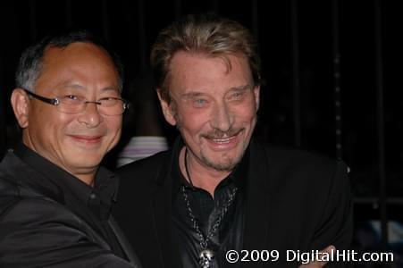 Johnnie To and Johnny Hallyday | Vengeance premiere | 34th Toronto International Film Festival