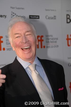 Christopher Plummer at The Imaginarium of Doctor Parnassus premiere | 34th Toronto International Film Festival