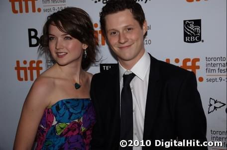 Susanna Fournier and Noah Reid | Score: A Hockey Musical premiere | 35th Toronto International Film Festival