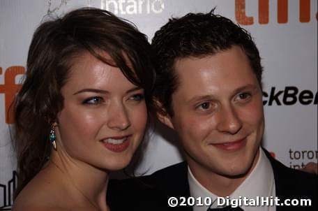 Susanna Fournier and Noah Reid | Score: A Hockey Musical premiere | 35th Toronto International Film Festival