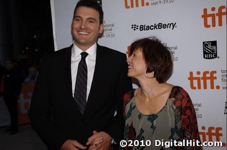 Evan Solomon and Tammy Quinn | Score: A Hockey Musical premiere | 35th Toronto International Film Festival