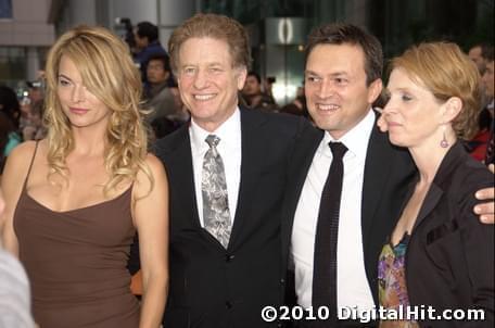 Stephanie Romanov, Nick Wechsler and Christophe Riandee | Last Night premiere | 35th Toronto International Film Festival