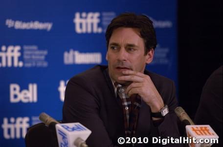 Jon Hamm at The Town press conference | 35th Toronto International Film Festival