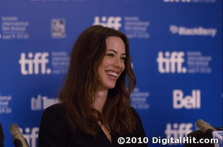 Rebecca Hall at The Town press conference | 35th Toronto International Film Festival