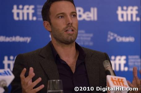 Ben Affleck at The Town press conference | 35th Toronto International Film Festival