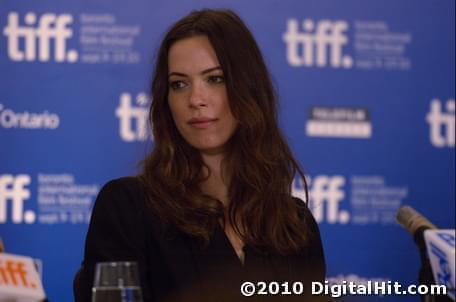 Rebecca Hall at The Town press conference | 35th Toronto International Film Festival