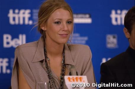 Blake Lively at The Town press conference | 35th Toronto International Film Festival