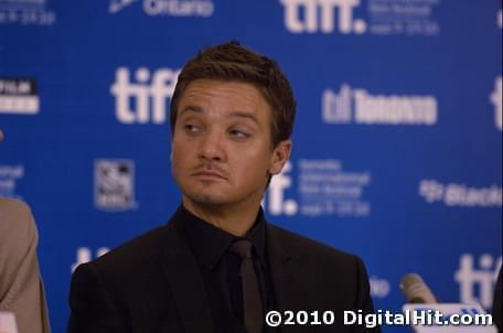 Jeremy Renner at The Town press conference | 35th Toronto International Film Festival