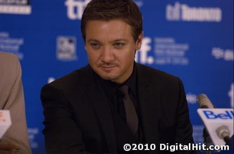 Jeremy Renner at The Town press conference | 35th Toronto International Film Festival