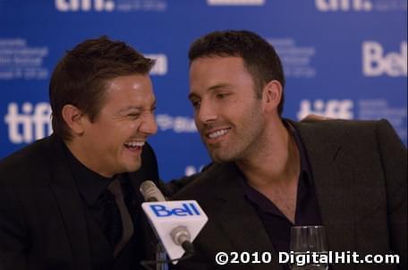 Photo: Picture of Jeremy Renner and Ben Affleck | The Town press conference | 35th Toronto International Film Festival tiff2010-d2c-0066.jpg