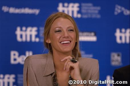 Blake Lively at The Town press conference | 35th Toronto International Film Festival