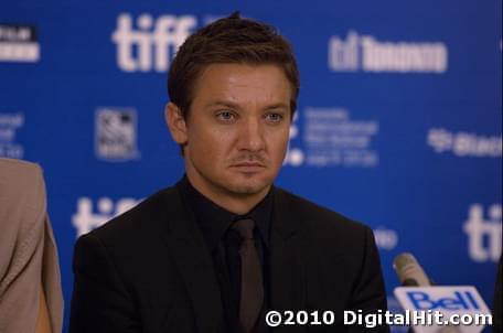 Jeremy Renner at The Town press conference | 35th Toronto International Film Festival