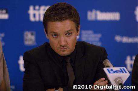 Jeremy Renner at The Town press conference | 35th Toronto International Film Festival