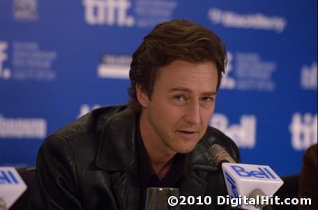 Edward Norton | Stone press conference | 35th Toronto International Film Festival