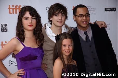 Katie Boland, Landon Liboiron, Natasha Calis and Jesse Reid | Daydream Nation premiere | 35th Toronto International Film Festival