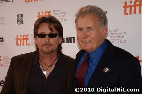 Emilio Estevez and Martin Sheen at The Way premiere | 35th Toronto International Film Festival