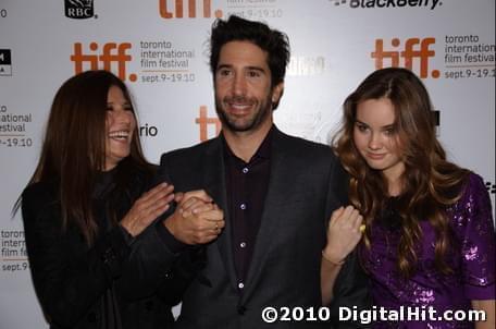 Catherine Keener, David Schwimmer and Liana Liberato | Trust premiere | 35th Toronto International Film Festival