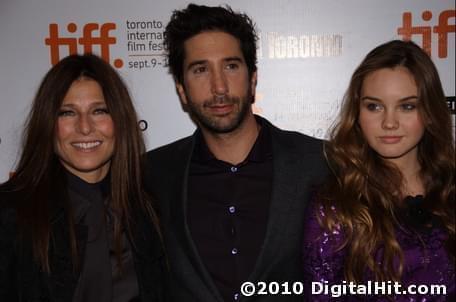 Catherine Keener, David Schwimmer and Liana Liberato | Trust premiere | 35th Toronto International Film Festival