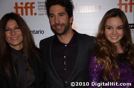 Catherine Keener, David Schwimmer and Liana Liberato | Trust premiere | 35th Toronto International Film Festival