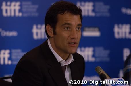 Clive Owen | Trust press conference | 35th Toronto International Film Festival