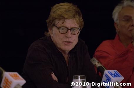 Robert Redford at The Conspirator press conference | 35th Toronto International Film Festival