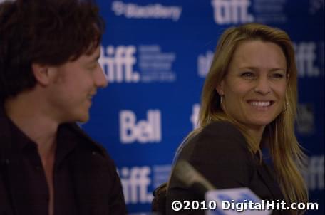 James McAvoy and Robin Wright at The Conspirator press conference | 35th Toronto International Film Festival