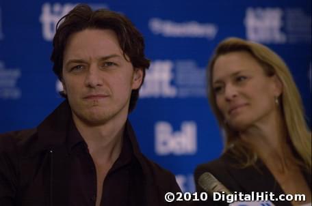James McAvoy and Robin Wright at The Conspirator press conference | 35th Toronto International Film Festival