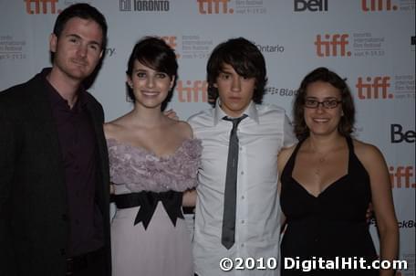 Ryan Fleck, Emma Roberts, Keir Gilchrist and Anna Boden | It’s Kind of a Funny Story premiere | 35th Toronto International Film Festival
