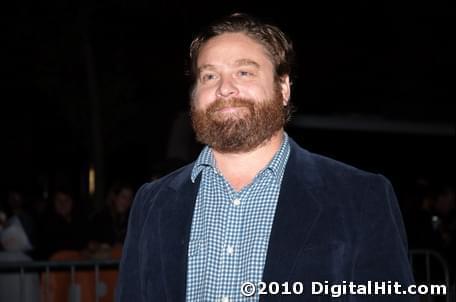 Zach Galifianakis | It’s Kind of a Funny Story premiere | 35th Toronto International Film Festival