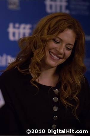 Rachelle Lefevre | Barney’s Version press conference | 35th Toronto International Film Festival