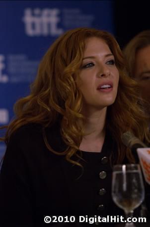 Rachelle Lefevre | Barney’s Version press conference | 35th Toronto International Film Festival