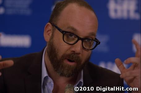 Paul Giamatti | Barney’s Version press conference | 35th Toronto International Film Festival