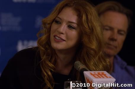 Rachelle Lefevre | Barney’s Version press conference | 35th Toronto International Film Festival