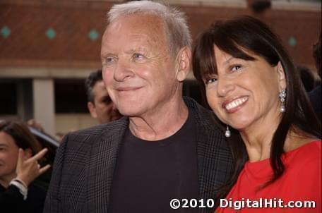 Anthony Hopkins and Stella Arroyave | You Will Meet a Tall Dark Stranger premiere | 35th Toronto International Film Festival