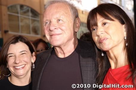 Anthony Hopkins and Stella Arroyave | You Will Meet a Tall Dark Stranger premiere | 35th Toronto International Film Festival