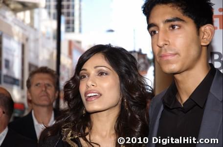 Photo: Picture of Freida Pinto and Dev Patel | You Will Meet a Tall Dark Stranger premiere | 35th Toronto International Film Festival tiff2010-d4c-0491.jpg