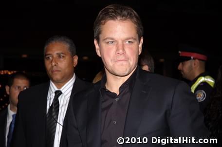 Matt Damon | Hereafter premiere | 35th Toronto International Film Festival