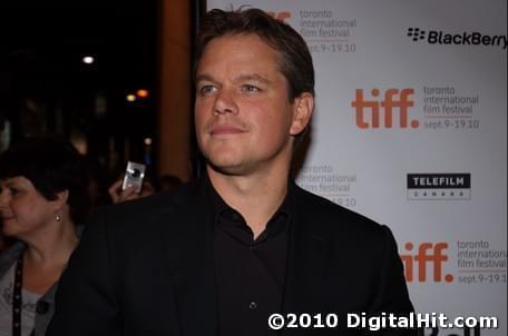 Matt Damon | Hereafter premiere | 35th Toronto International Film Festival