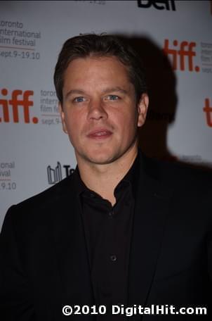 Matt Damon | Hereafter premiere | 35th Toronto International Film Festival