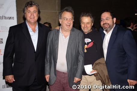 Tom Bernard, Stephen Frears, Jonathan Demme and Michael Barker | Tamara Drewe premiere | 35th Toronto International Film Festival