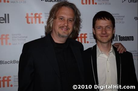 Anton Sanko and John Cameron Mitchell | Rabbit Hole premiere | 35th Toronto International Film Festival
